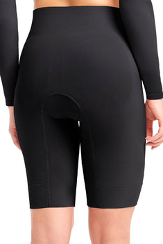 Bermuda Ciclista Pós-Cirúrgica Com Abertura Higiênica Preto
