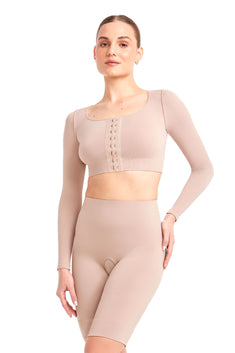 Sutiã Pós-Cirúrgico Com Mangas
