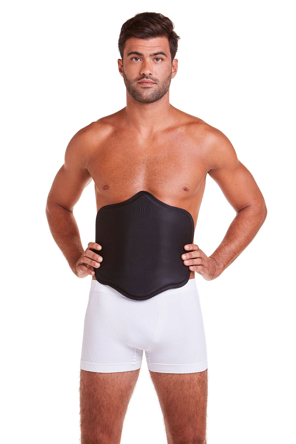 Placa Pós-Cirúrgica Abdominal Preto 050345