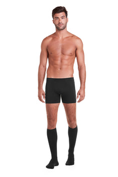 Meia De Compressão Masculina 15-20 mmHg For Men Preto