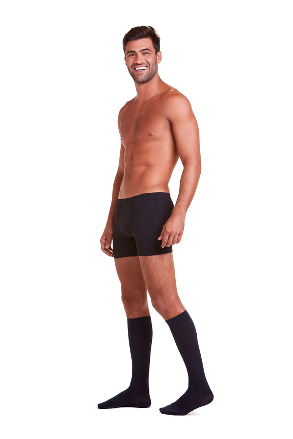 Meia De Compressão Masculina 20-30 mmHg For Men Preto 050361