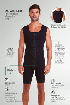 Macaquinho Pós-Cirúrgico Masculino